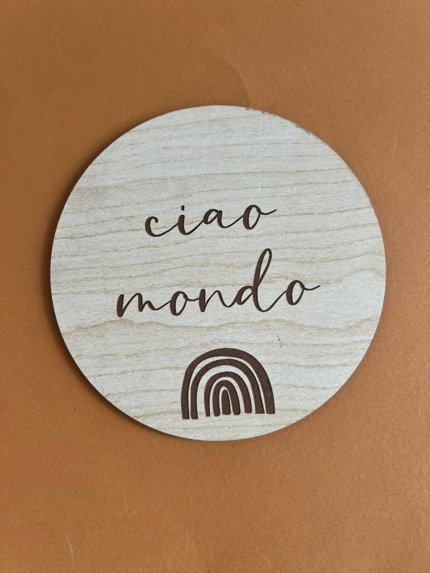 Targhette in Legno Mono