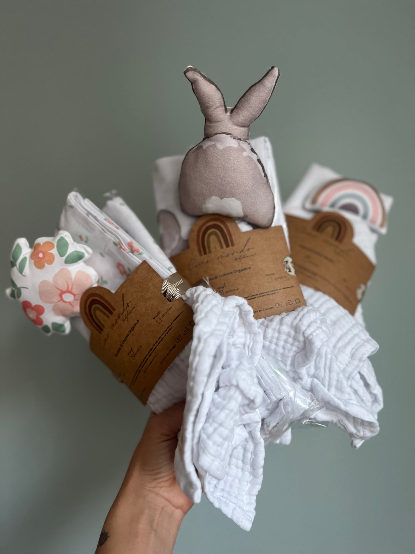 Set Regalo Mussola & Doudou