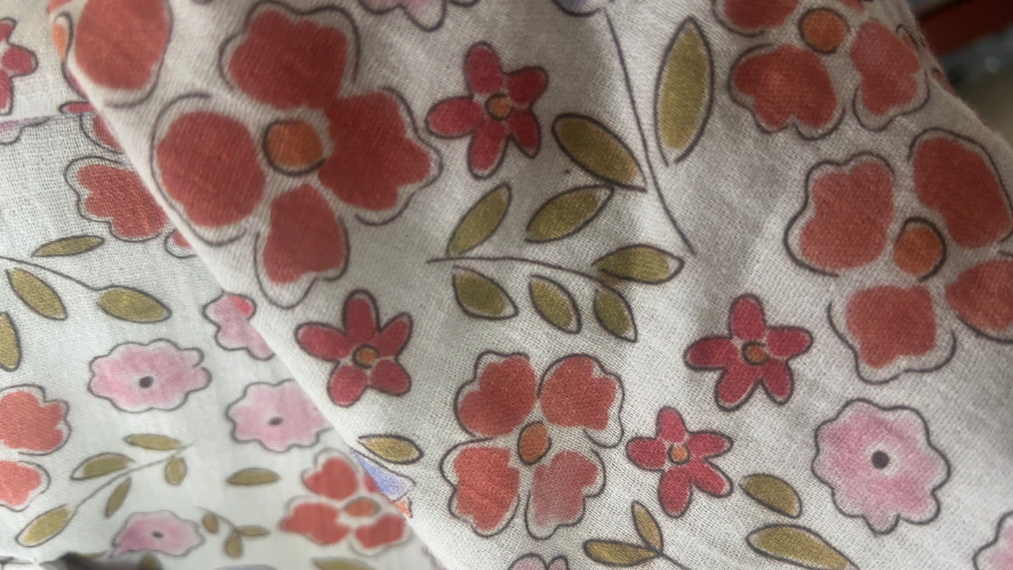 Kimono Boho in Mussola di Cotone 100%
