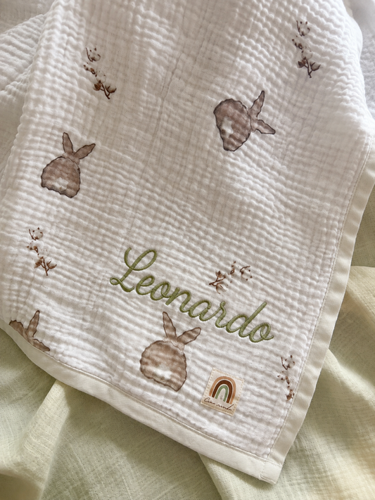 Copertina Linus di Mussola 4 strati 95*125cm