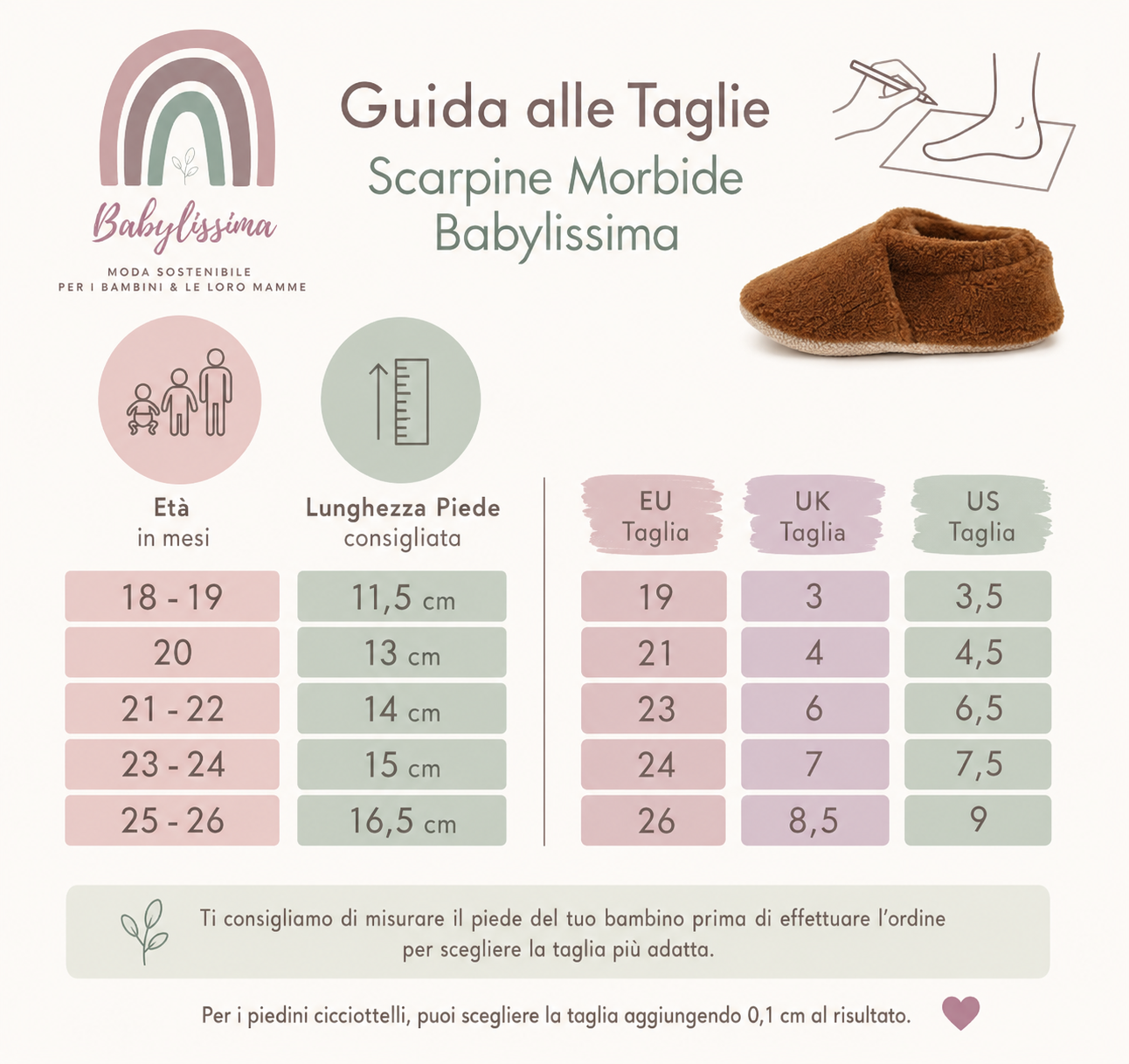 Scarpine Morbide Primi Passi – Asilo & Casa